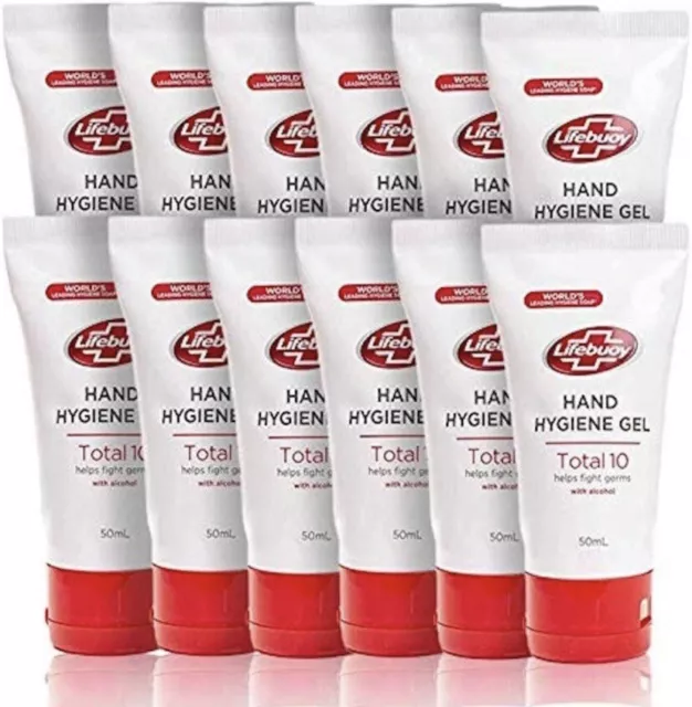 Lifebuoy Hand Sanitiser Gel 50ml (Pack of 12) ON SALE