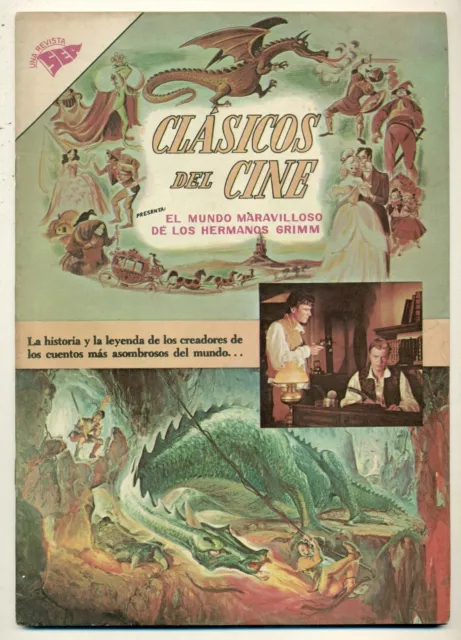 CLÁSICOS DE CINE #90 El Mundo de los Hermanos Grimm, Novaro Comic 1963