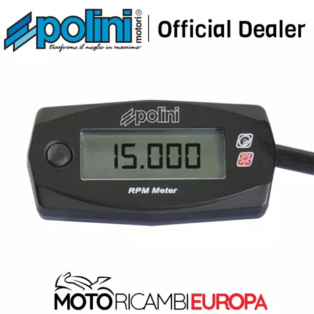 Conta Giri Polini Rpm Honda Sh 50 New - Sh 125 Retro Illuminato 171.1002