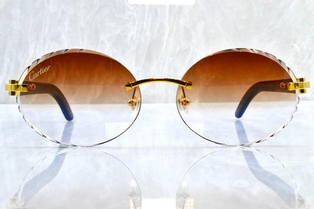 cartier glasses diamond cut