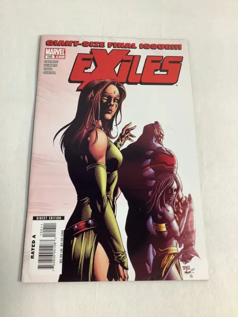 Marvel Comics Exiles 100 Feb 2008 Giant Size Final Issue Book