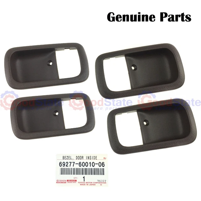 GENUINE TOYOTA LANDCRUISER 80 Series Door Bezel Inner BROWN Set of 4 ...