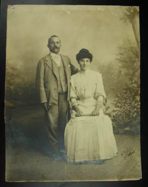 Fotografia Firmato Pietra Piccolo (1832-1909) Famiglia Burgat Algeri c1880