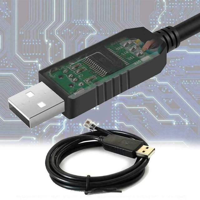 Usb To Rj9 Rj10 4p4c Ftdi Rs232 Interface Cable Meade