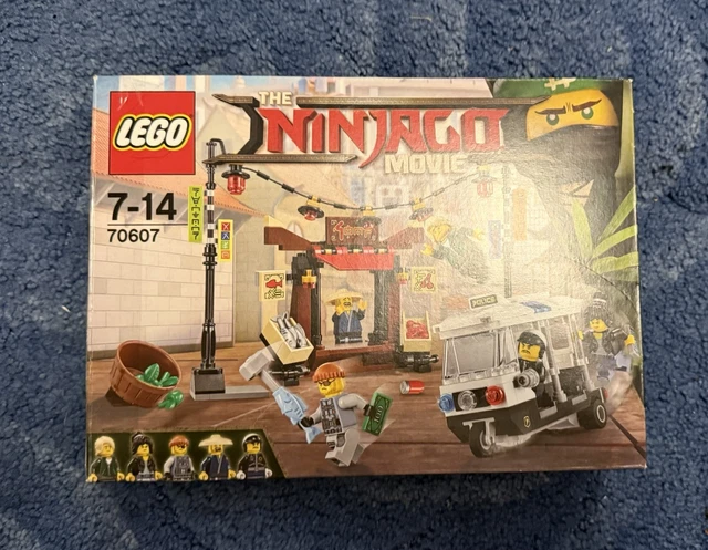 LEGO 70607 NINJAGO Movie Police Tuc-Tuc +Ins No Minifigures Or