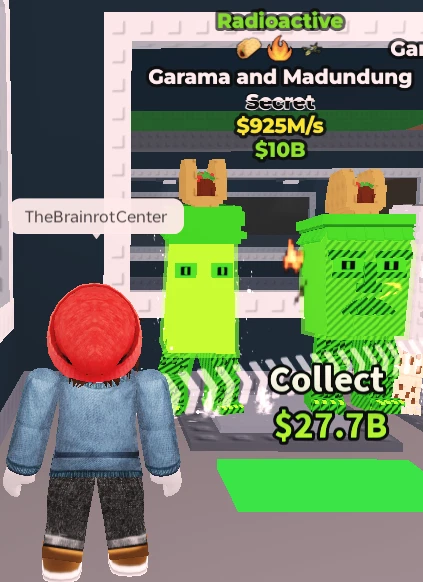 STEAL A BRAINROT Secret Radioactive Garama and Madundung 925M/s + 3 OP ...