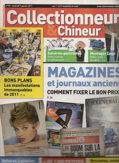 Collectionneur & Chineur N°95--Magazines Journaux Anciens/Salieres/Lego