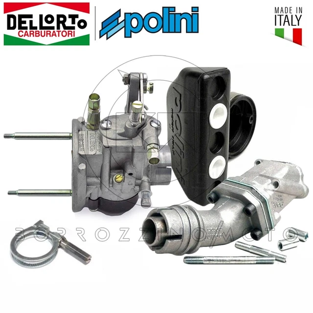 CIF Complete Carburetor Rebuild Kit 19-19 For Dellorto Piaggio Vespa 50 Special / L / N / R