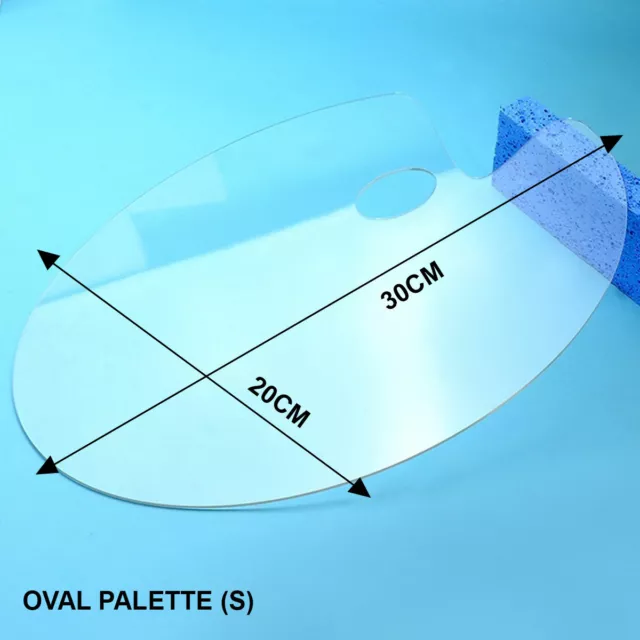 Art Artist Paint Pallet Painting Tray Palettes Mixing Color Palette for Drawing