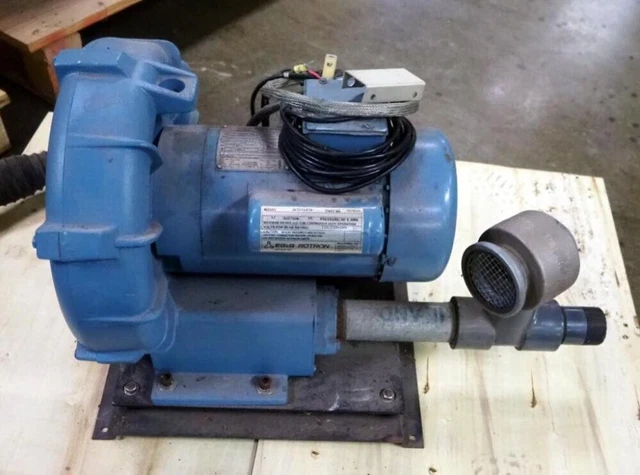 EG&G-Rotron DR505AS58 115/230VAC 2.0 HP Pump Regenerative Blower