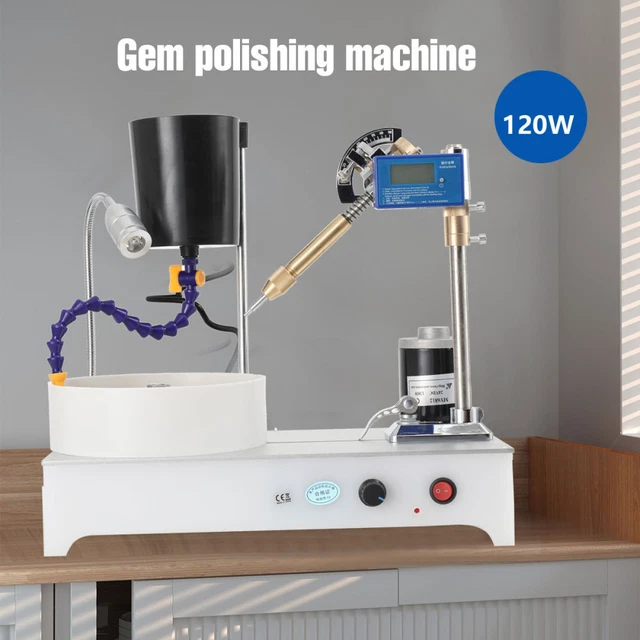 60W 220V Hochleistungs-Rotations-Poliermaschine Für Schmuck Mit