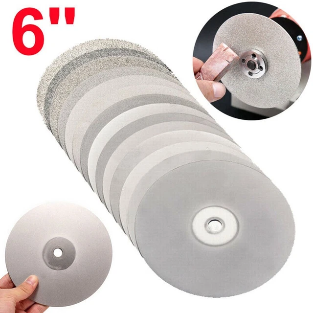 Brand New Diamond Wheel Grinding Disc 150mm 6" 80~3000 Grit For Angle Grinder