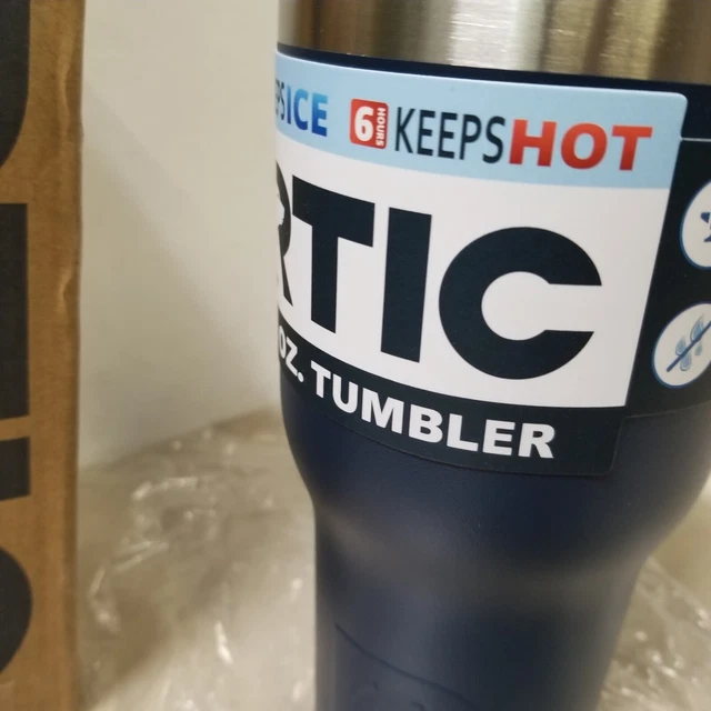 RTIC 20 oz Tumbler Hot Cold Double Wall Vacuum Insulated 20oz Navy 3