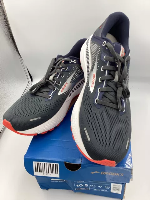 Brooks Mens Adrenaline GTS 22 Running Shoes Sports Trainers - Navy uk size 9.5