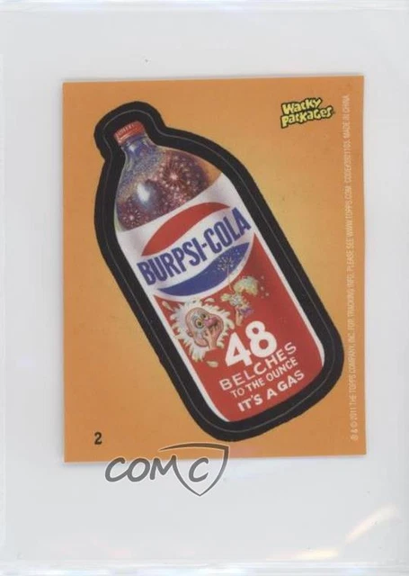 2011 Topps Wacky Packages Erasers Series 2 Burpsi-Cola #2 6f8