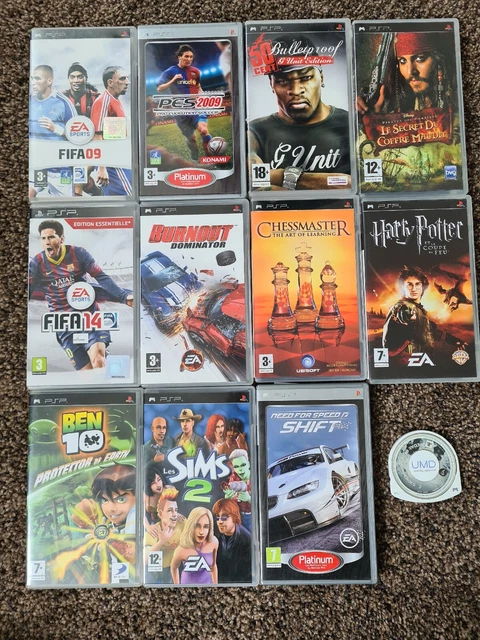 Lot de 3 jeux PSP neufs sous blister