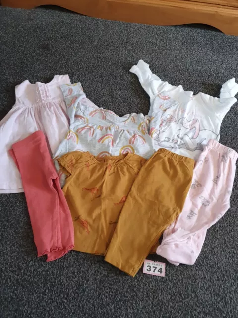 Baby Girls 3-6 Months Clothes Bundle (P374)