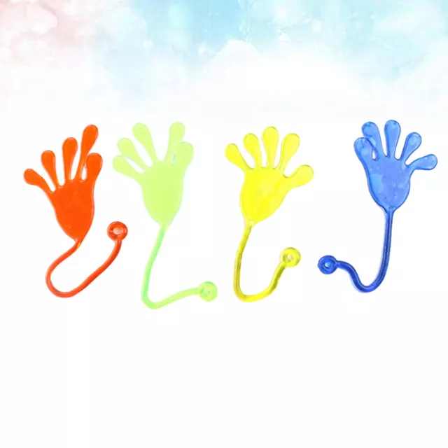 18 Pcs Sticky Hands Party Favors Child Soft Rubber Nostalgia