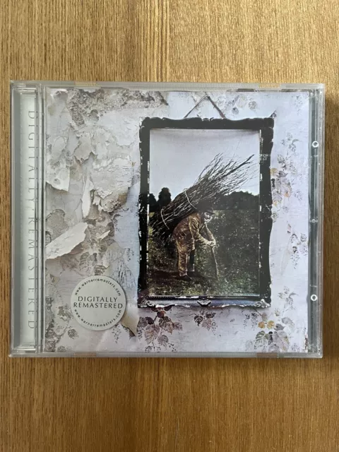 Led Zeppelin - IV (Four) CD Album *Digitally Remastered* Version Atlantic 1971