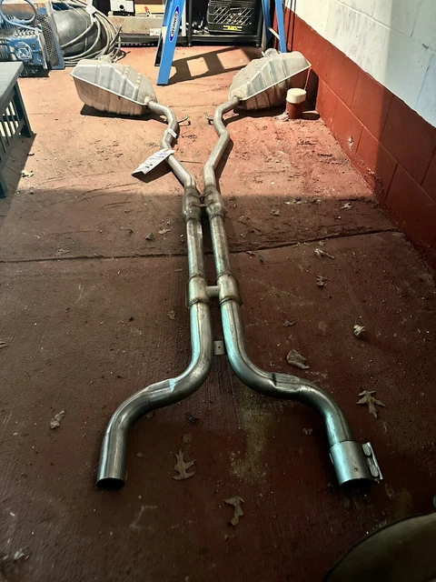 COMPLETE NEW DUAL exhaust systems For Camaro