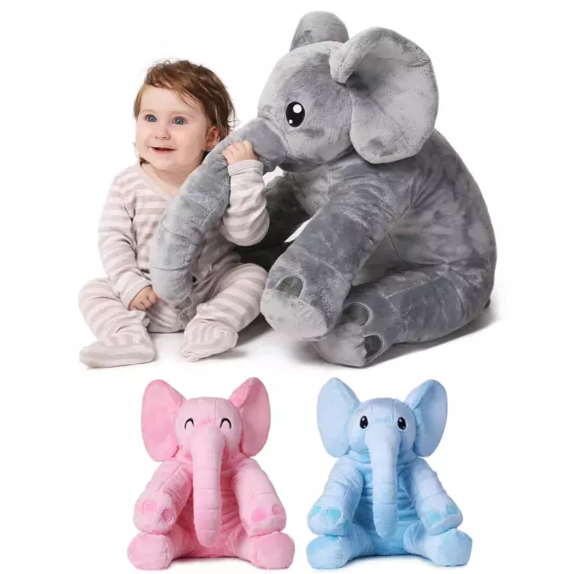 Großes XXL Kuscheltier für Kleinkinder, Stofftier, Plüschtier, Elefant, Einhorn