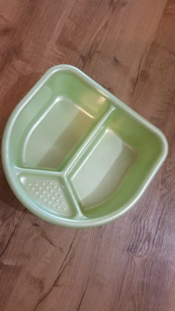 Rotho Baby TOP Waschschüssel zweiteilig mit Seifenablage fantastic grün TOP