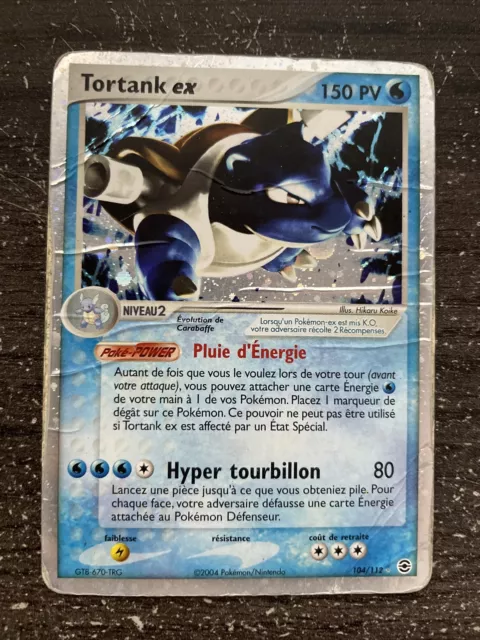 Tortank Ex - Pokémon 104/112 Ex Rouge Feu Vert Feuille Fr