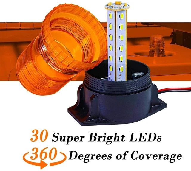 Montaggio continuo sicuro LED strobo faro luce per la sicurezza dei costrutti