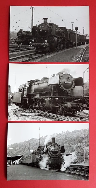 3 x Foto AK Eisenbahn 1970/71/78 DB Dampflok BR 18 505 KÖLN Hauptbahnhof ( 21137