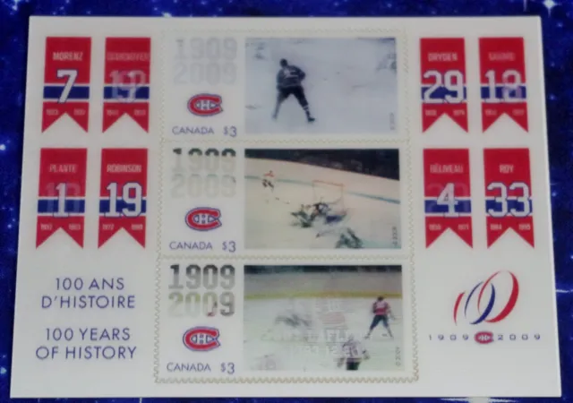 Vintage 1909-10 - Montreal Canadiens 100th - icethetics.info
