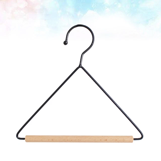 Triangle Coat Hanger Wall-mounted Black Towel Holder Triangle Towel Holders