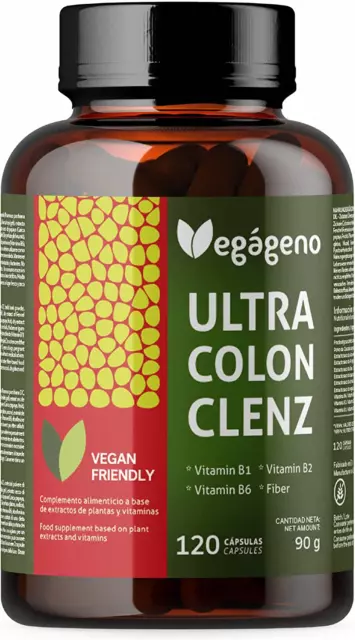 ULTRA COLON CLENZ - 120 Gélules, Soulagement De La Constipation Et Des Gaz, DETO 2