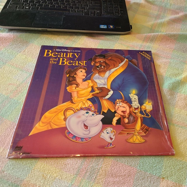 RARE WALT DISNEY Classic Beauty And The Beast Stereo Laserdisc Nm