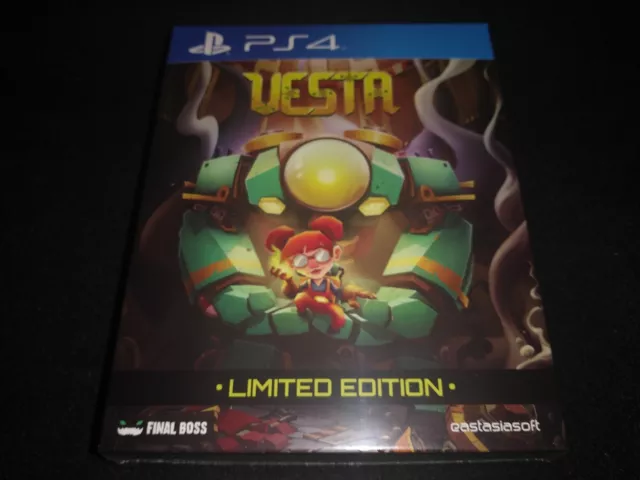 VESTA Limited Edition Playasia Sony Playstation 4 PS4 NEW SEALED+sticker