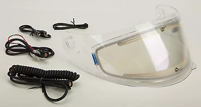 GMax FF49 Snowmobile Helmet Electric heated Face Shield With Power cord Snow