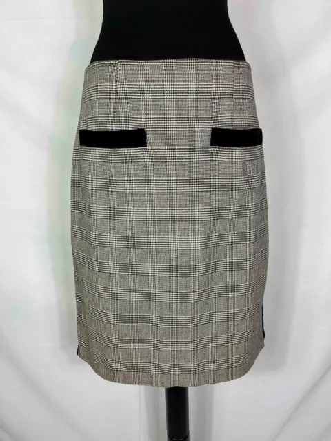 BLUMARINE Gonna Lunghette Donna Cotone Velluto Scozzese Woman Skirt Sz.M - 44