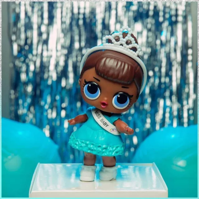 LOL Surprise Series Wave 1 MISS BABY Pageant Crown Tiara Girl Doll New Authentic