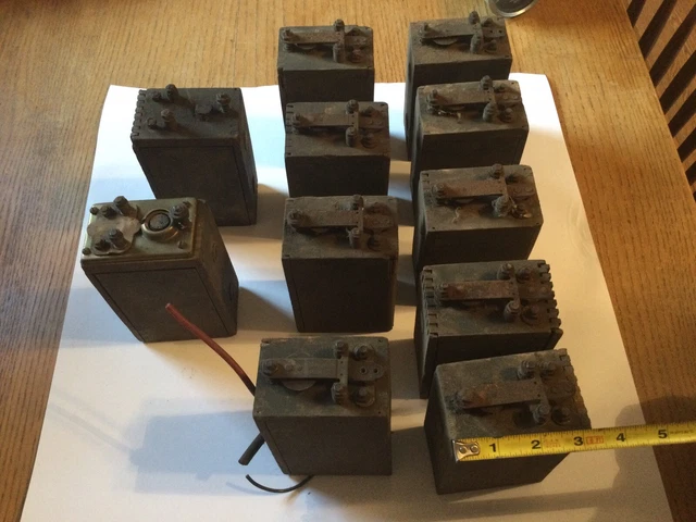 Model T Ignition  Buzz Coils Antique Lot of 11