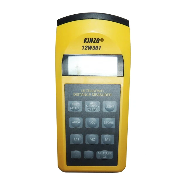 Télémètre à ultrasons - ZJCHAO - ZER - Précision 2 décimales - Écran LCD rétroéclairé - Portable