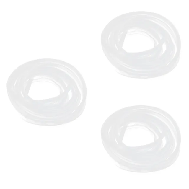Paquete de 3 cintas intermitentes de silicona goma tiras de sellado apagadas