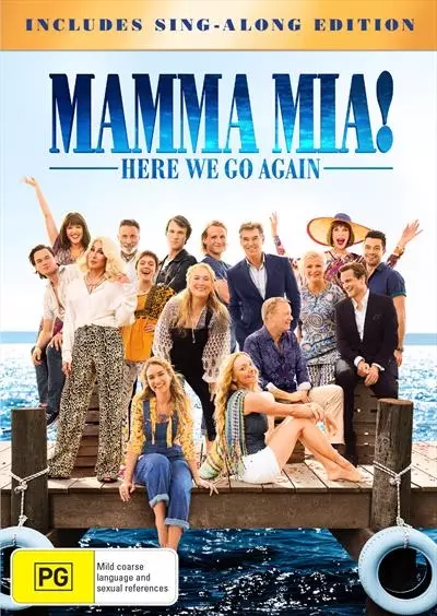 Mamma Mia - Here We Go Again! DVD : NEW