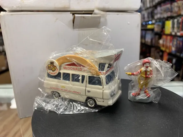 Vintage Ronald McDonald  And All American Van Diecast Mail Away