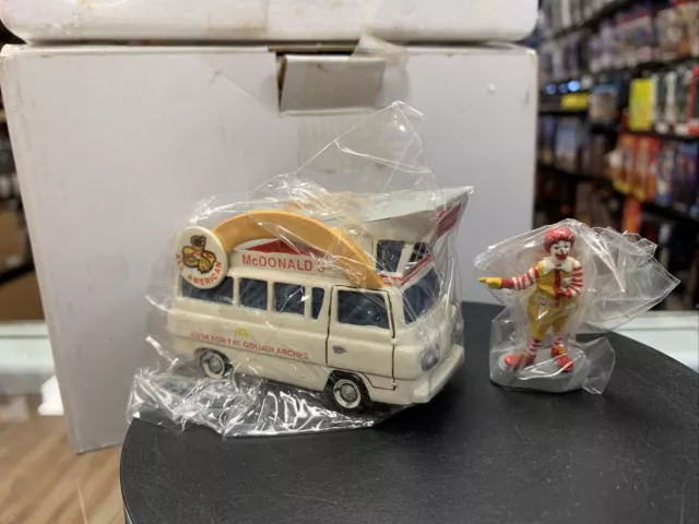Vintage Ronald McDonald And All American Van Diecast Mail Away Vintage Ronald McDonald And All American Van Diecast Mail Away