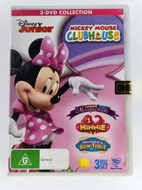 MICKEY MOUSE CLUBHOUSE Minnie's Bow-Tique DVD Region 4 Disney Junior Free  Post $6.90 - PicClick AU