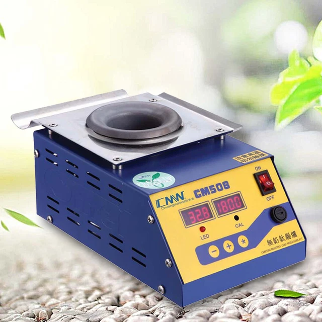 Lead-Free Titanium Alloy Solder Soldering Pot Digital Soldering Bath Tin Furnace
