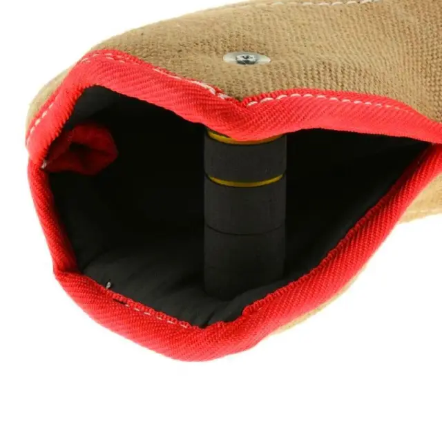 Remolcadores de yute para protección de brazos - Juguete de mordedura de manga de entrenamiento para perros al aire libre