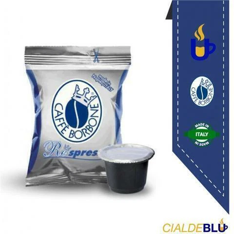 200 CAPSULE BORBONE PER NESPRESSO miscela BLU+1 BORBONCIOCK DA 3 CIOCCOLATINI