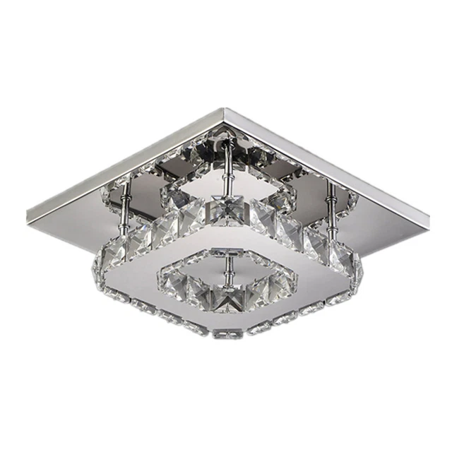 Lampada LED, antiabbagliamento, decorativa, camera da letto, quadrata, plafoniera,