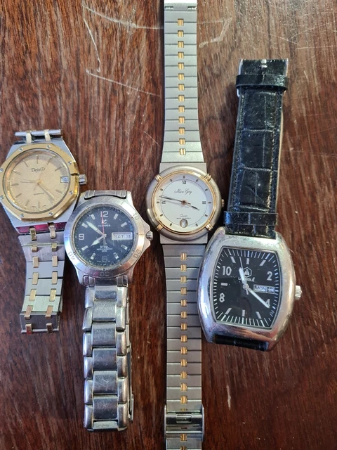 Lot Montres Quartz à Réparer Ou Pour Pièces - Référence F448 - Occasion Homme