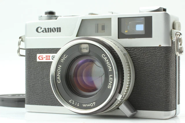 [Near MINT] Canon Canonet QL17 G-Ⅲ Rangefinder Film Camera 40mm F1.7 From JAPAN
